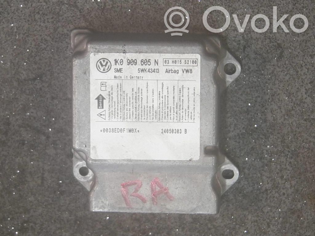 Volkswagen Golf V Centralina/modulo airbag