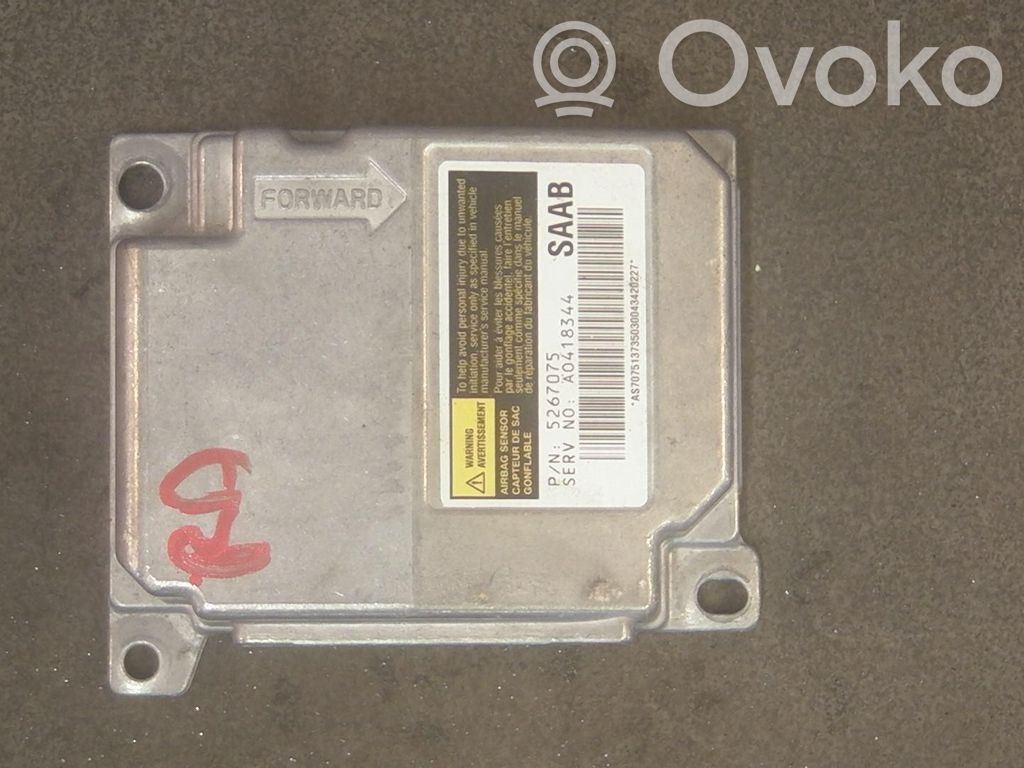 Module de contrôle airbag   5267075