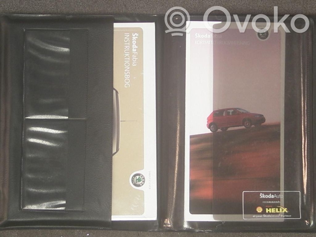 Skoda Fabia Mk1 (6Y) Libretto di servizio dei proprietari 