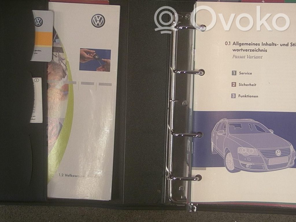 Volkswagen PASSAT B6 Serviceheft Scheckheft 