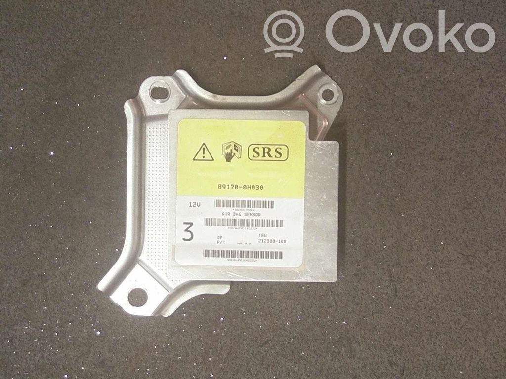 Toyota Aygo AB10 Airbag control unit/module 