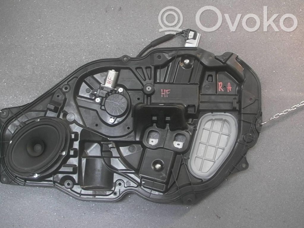 Front door window regulator motor
