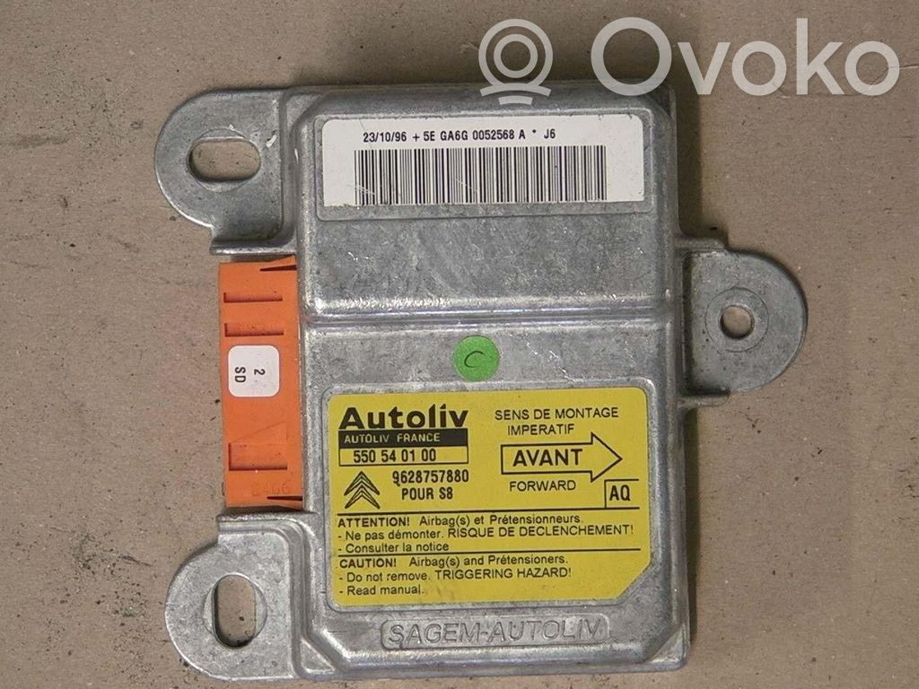 Sterownik / Moduł Airbag   9628757880
