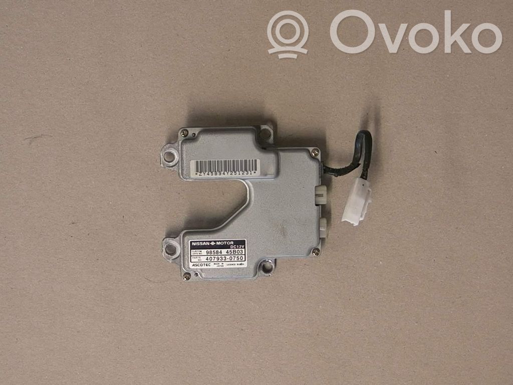 Nissan Micra Unidad de control/módulo del Airbag 