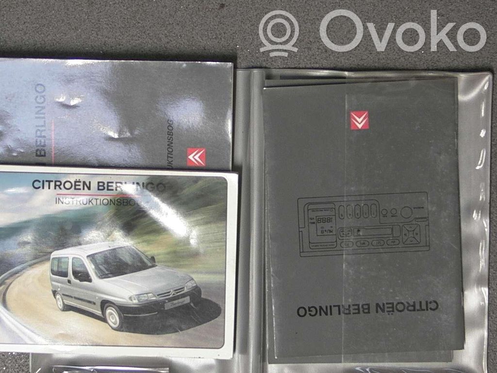 Citroen Berlingo Serviso knygelė 