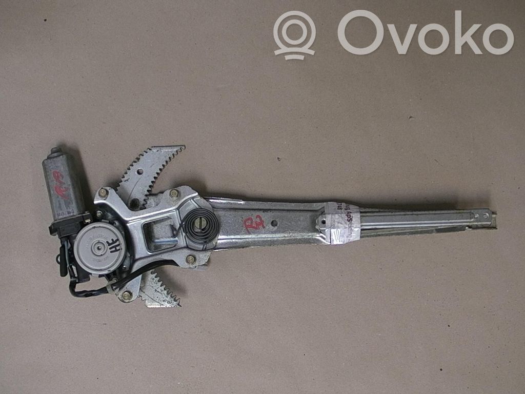Front door window regulator motor