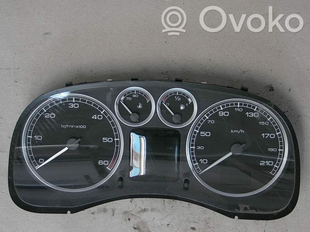 Peugeot 307 Speedometer (instrument cluster) 