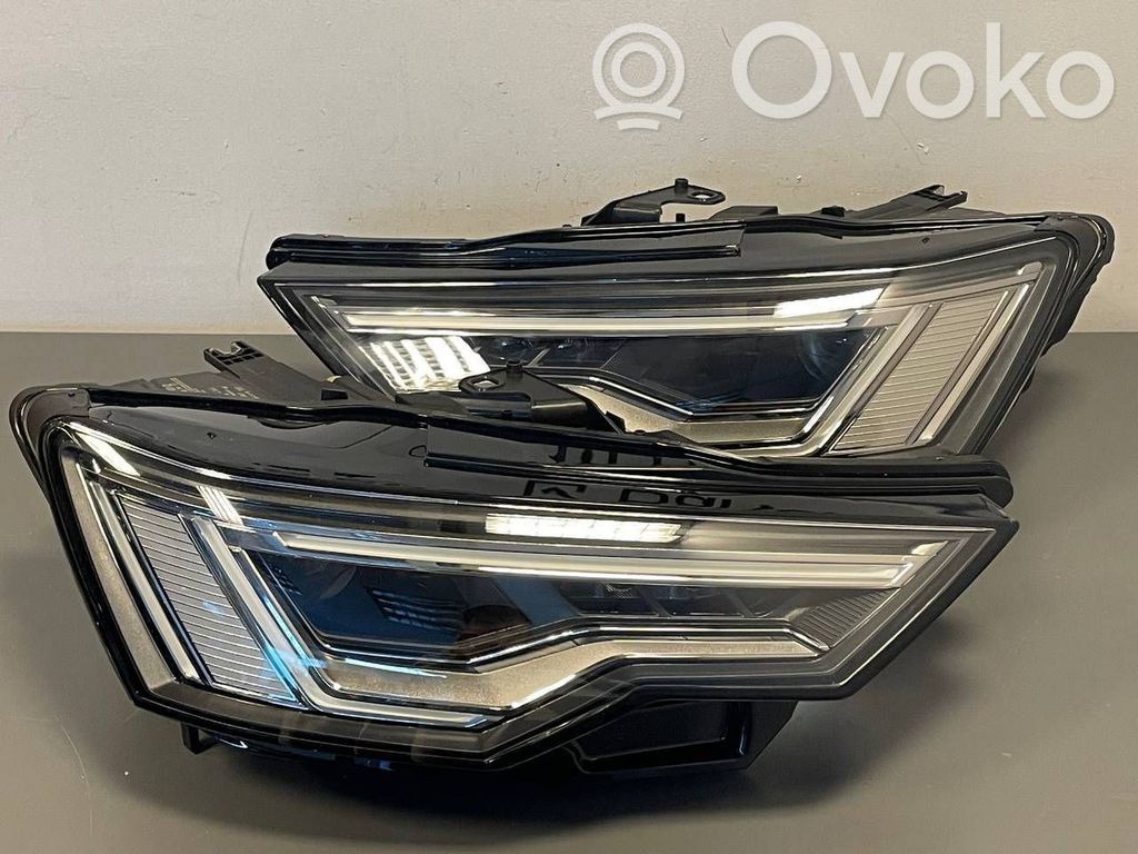 Audi A6 S6 C8 4K Scheinwerfer Satz Set 