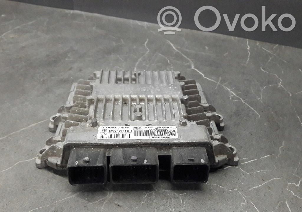 Citroen C3 Komputer / Sterownik ECU silnika 