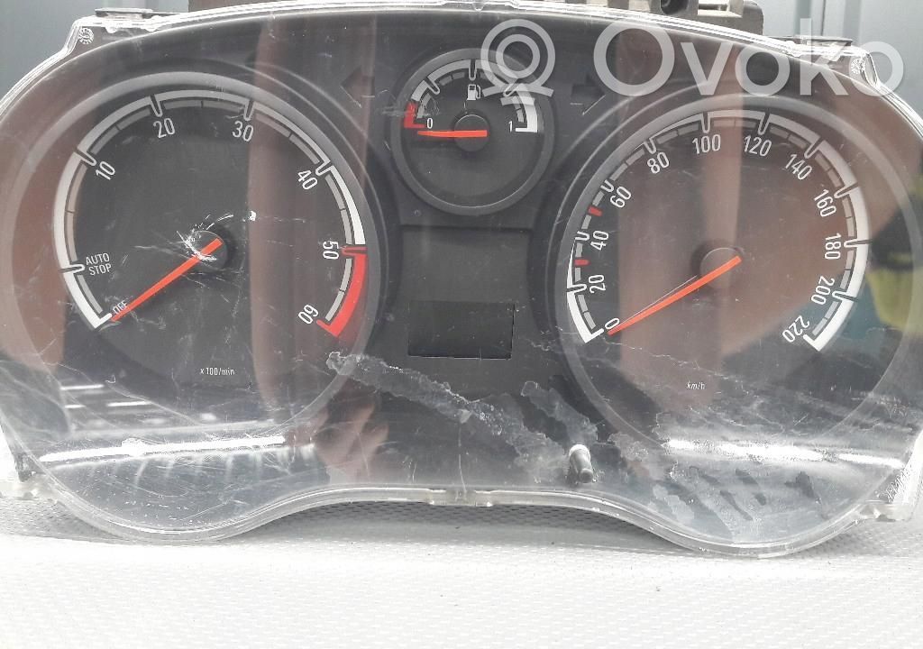 Opel Corsa D Speedometer (instrument cluster) 