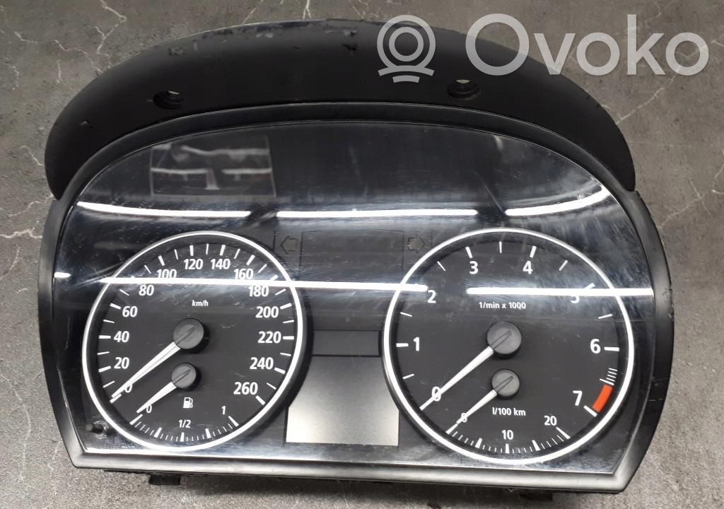BMW 3 E90 E91 Speedometer (instrument cluster) 