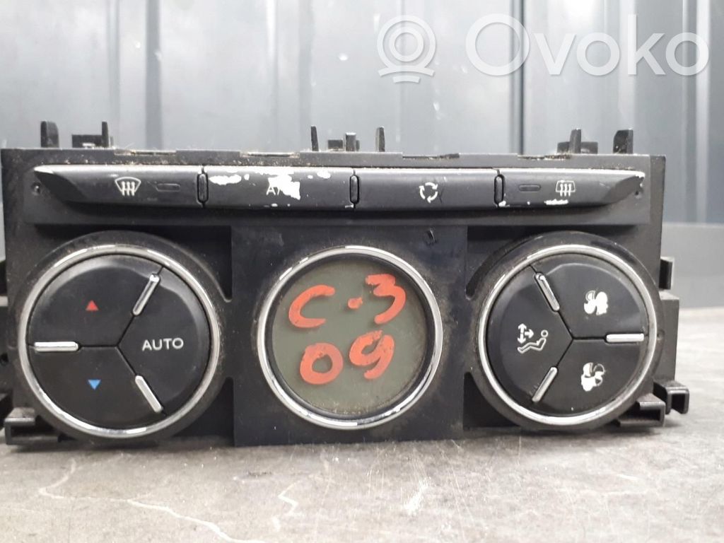 Citroen C3 Climate control unit 