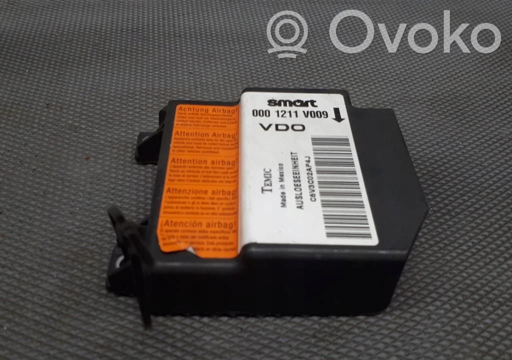 Smart ForTwo I Airbag control unit/module 