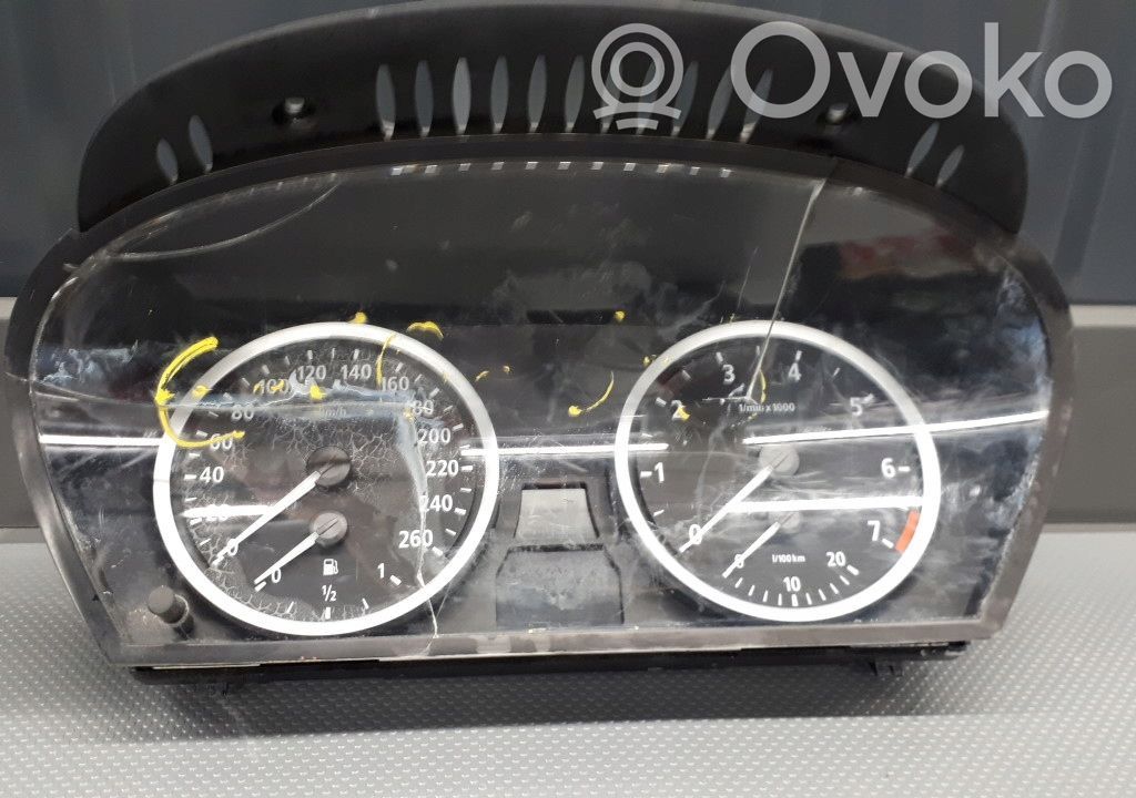 BMW 5 E60 E61 Speedometer (instrument cluster) 