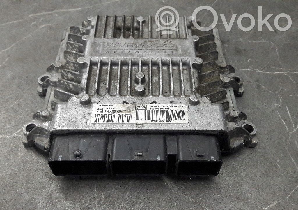 Peugeot 807 Unidad de control/módulo ECU del motor 
