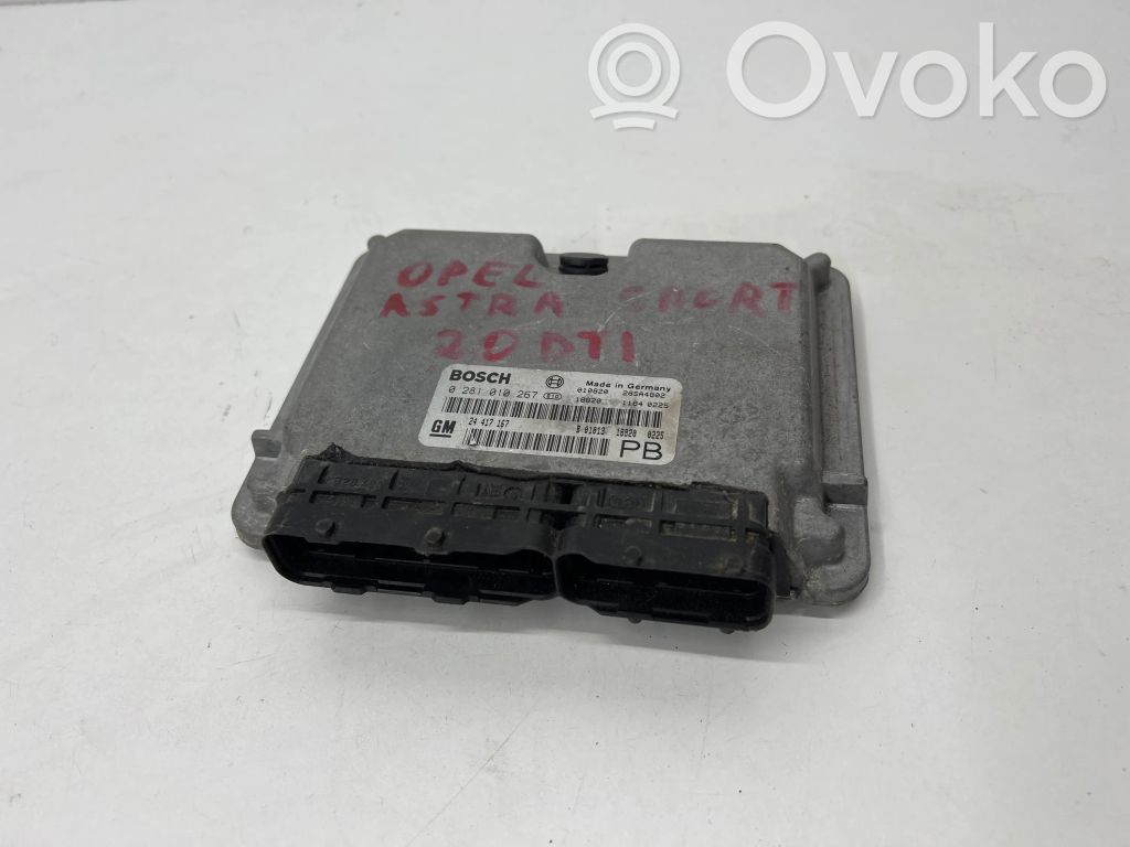 Opel Astra G Engine control unit/module 