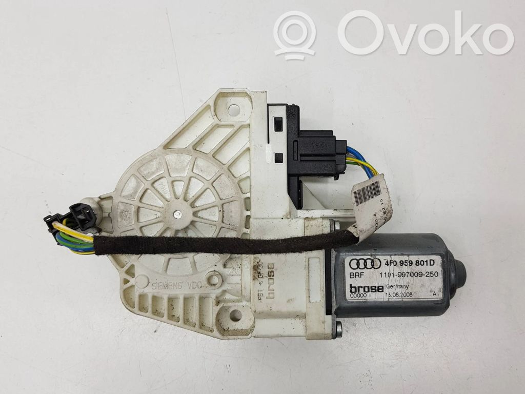Audi A6 Allroad C6 Silnik regulatora szyby drzwi przednich 