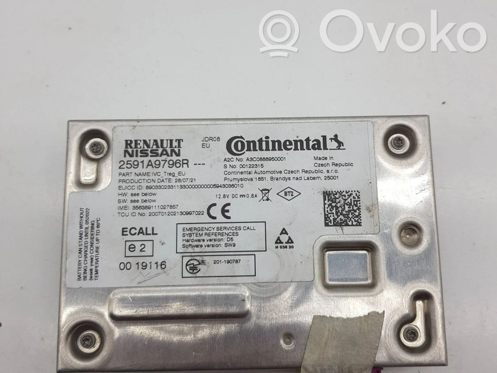 Renault Arkana Other control units/modules 
