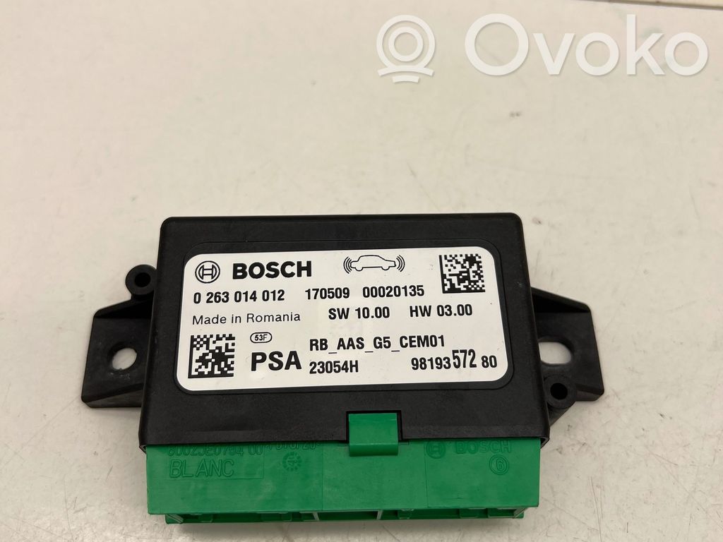 Citroen C4 II Picasso Parking PDC control unit/module 