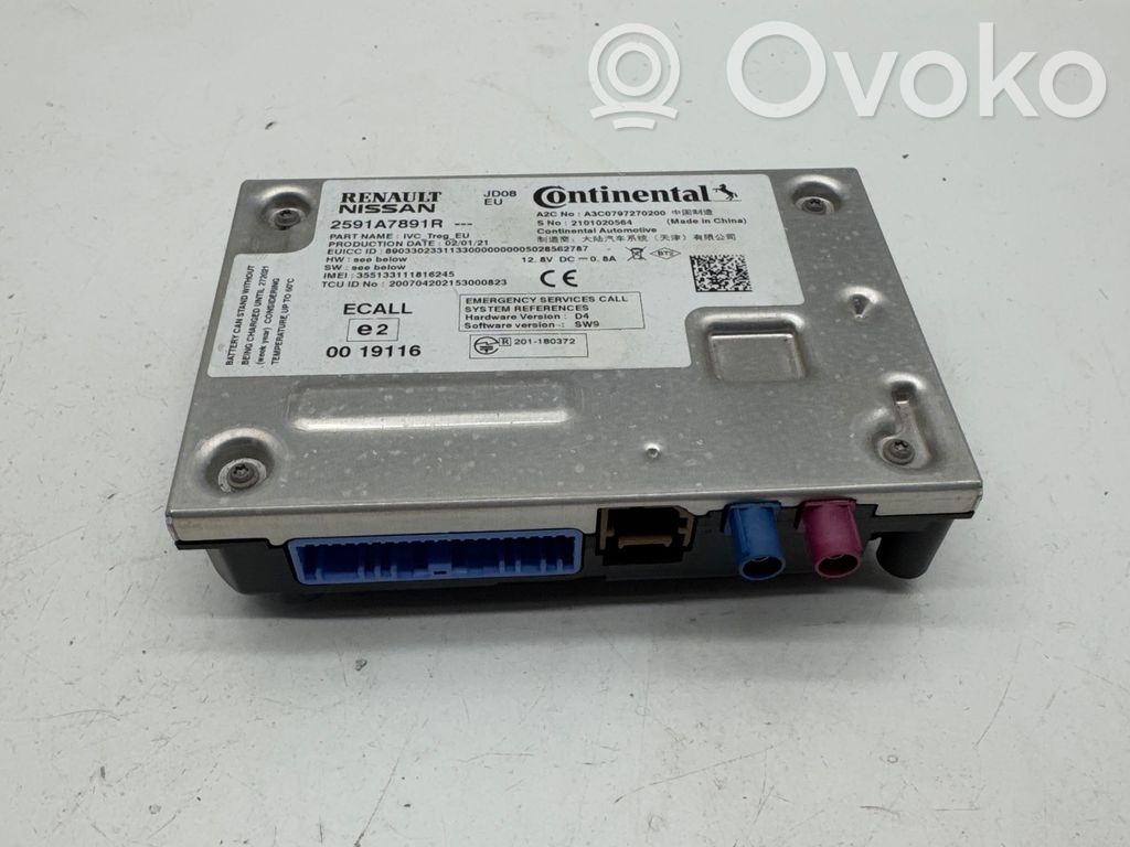 Unité / module navigation GPS   2591A7891R,35513311184