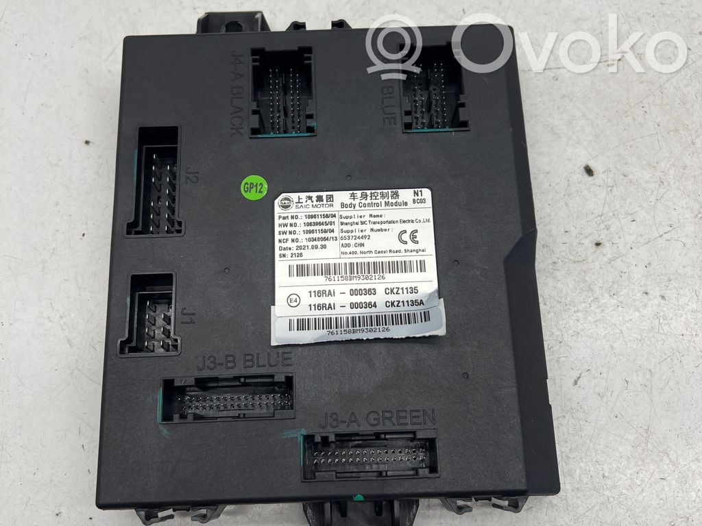 Sonstige Steuergeräte / Module   10961158,CKZ1135,10348064,106396451,CKZ1135A