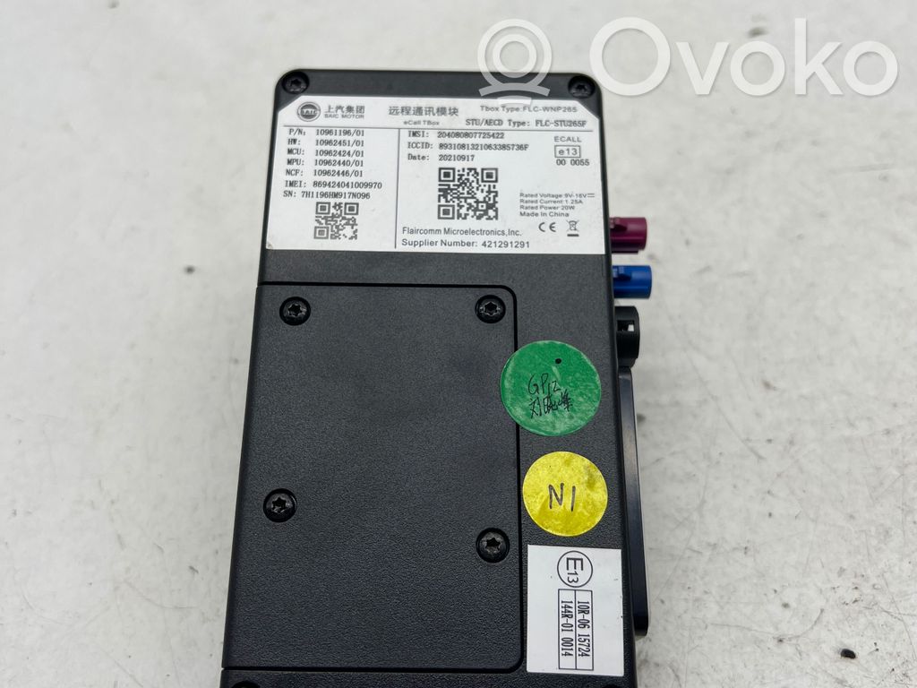 MG ZS Other control units/modules 