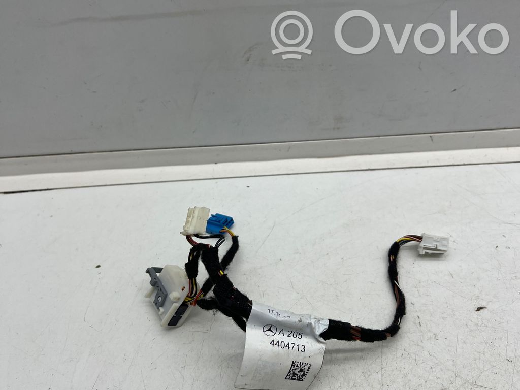 Mercedes-Benz C W205 Otros cableados 