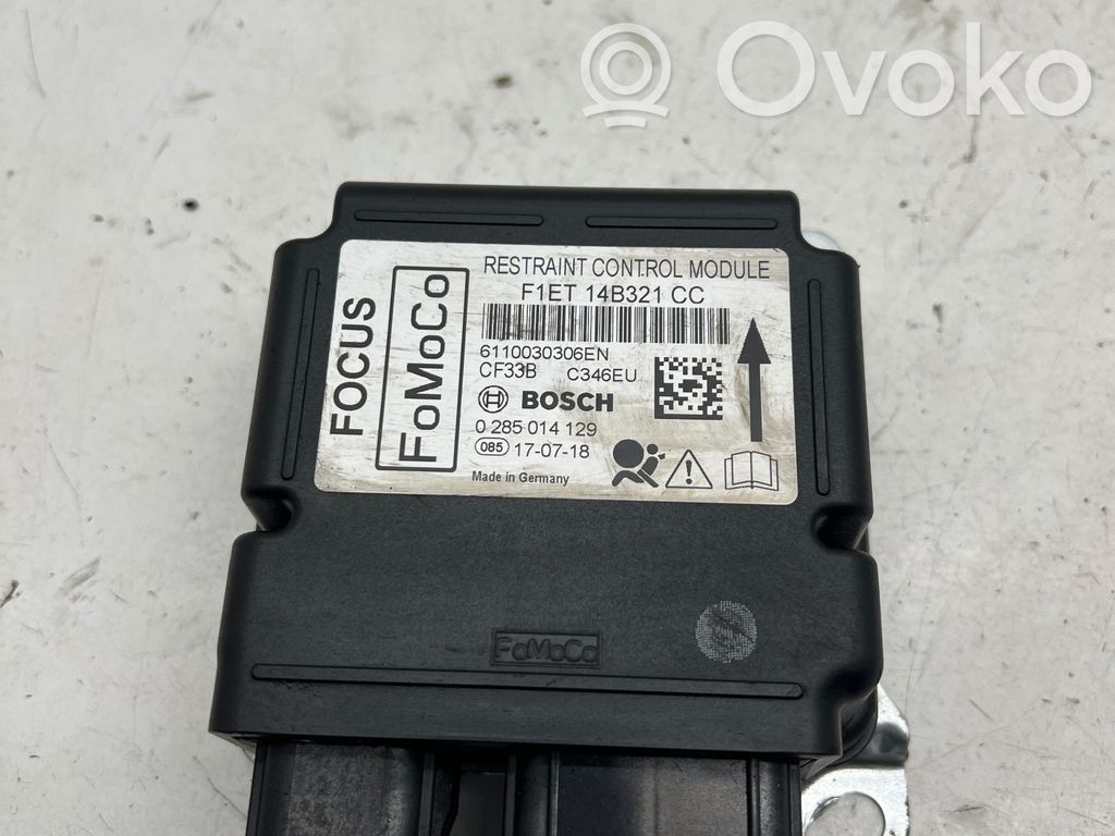 Airbag control unit/module   F1ET14B321CC,6110030306EN,0285014129