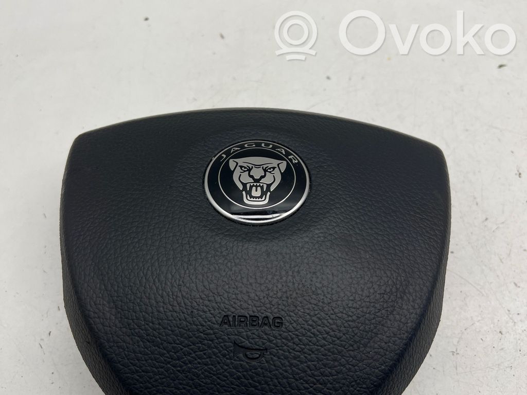 Jaguar XF X250 Poduszka powietrzna Airbag kierownicy 