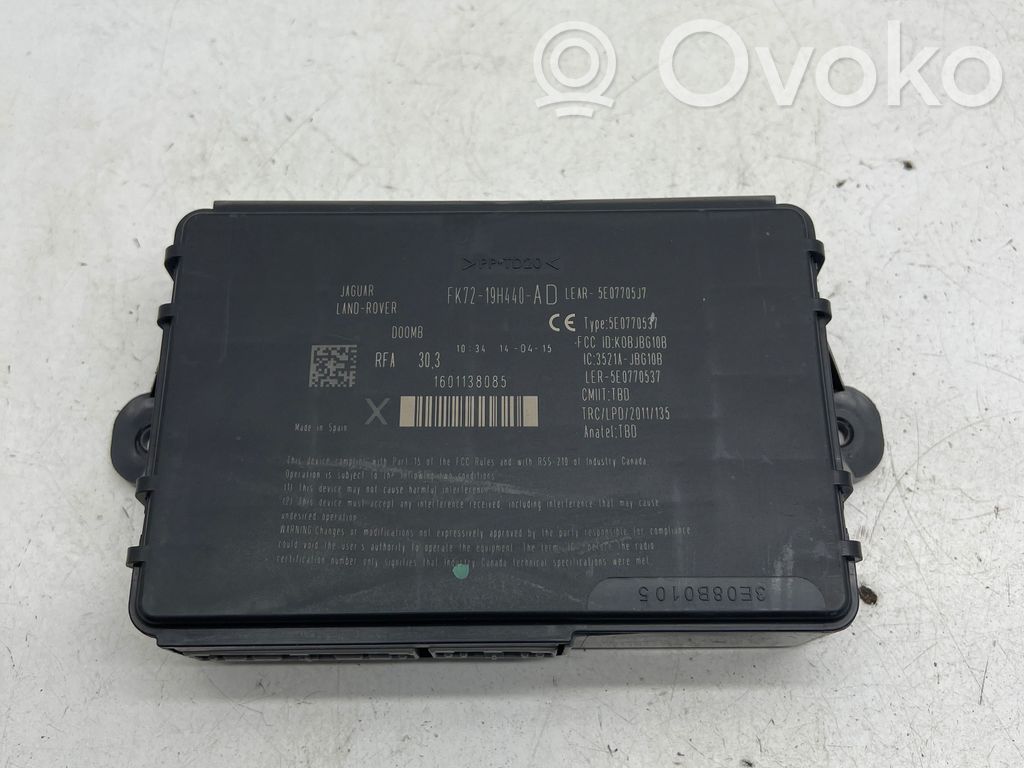 Jaguar XE Modul confort 