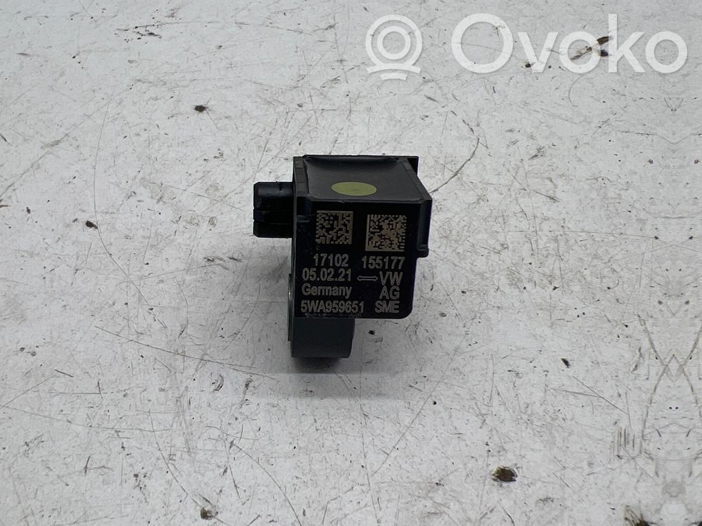 Volkswagen Golf VIII Sensor impacto/accidente para activar Airbag 
