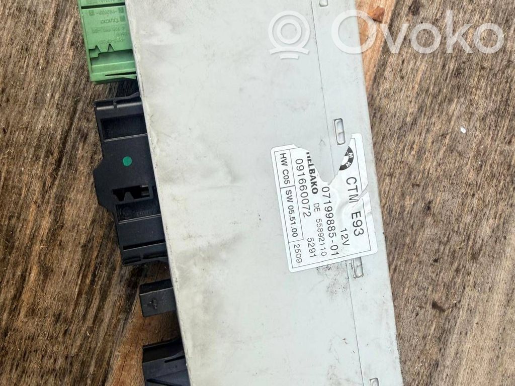 BMW 3 E90 E91 Convertible roof control unit 