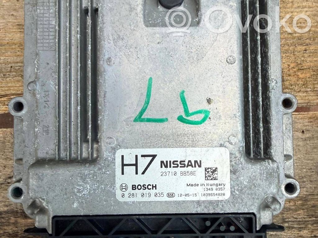 Nissan Qashqai Engine control unit/module 