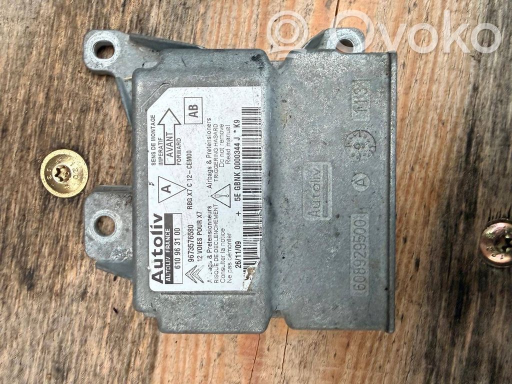 Citroen C5 Airbag control unit/module 