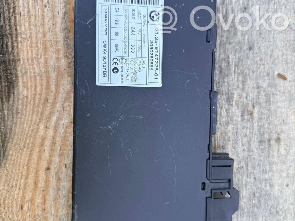 Engine ECU kit and lock set   9147226