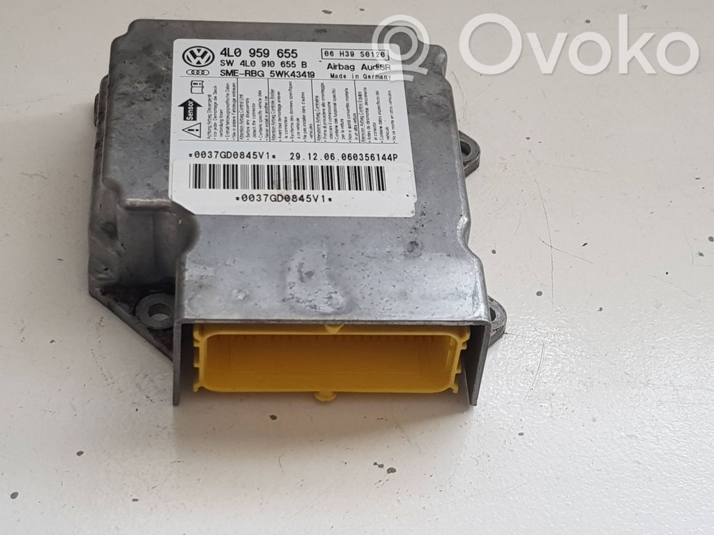 Audi Q7 4L Sterownik / Moduł Airbag 