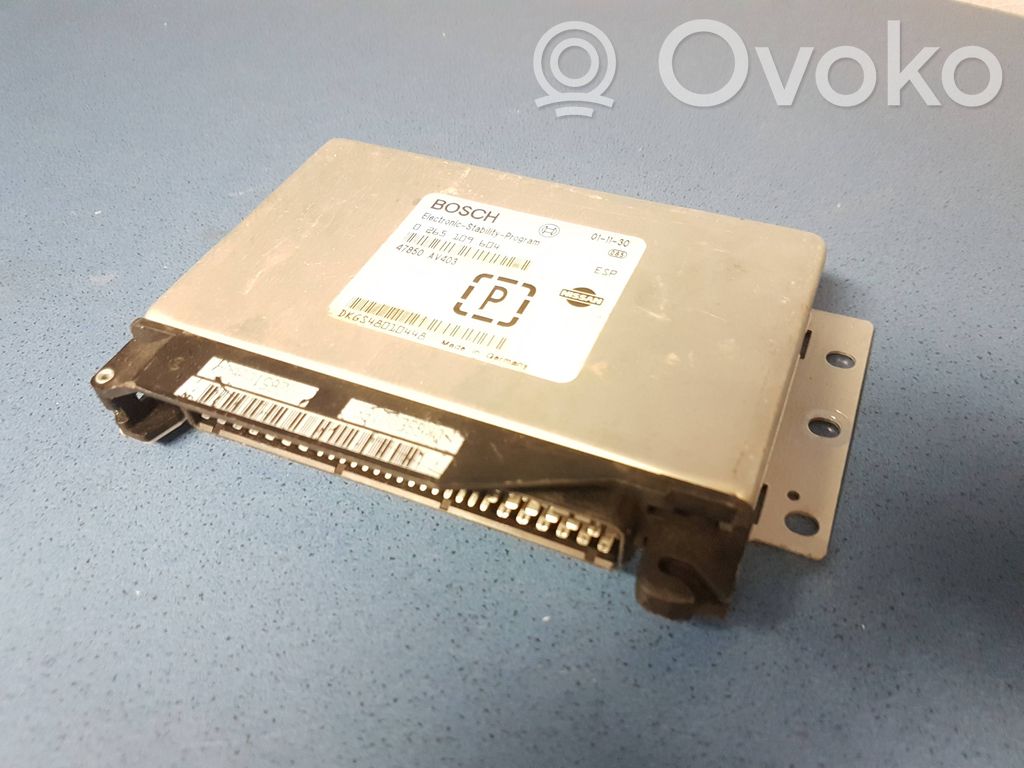 Engine control unit/module   47850AV403,0265109604