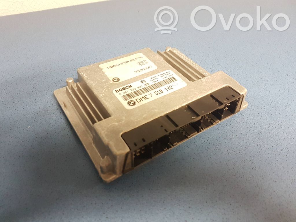 BMW 7 E65 E66 Calculateur moteur ECU 