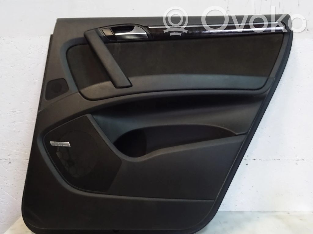 Audi Q7 4L Boczki / Tapicerka drzwi / Komplet 