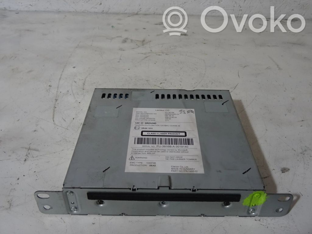 Peugeot 308 Radio/CD/DVD/GPS head unit 