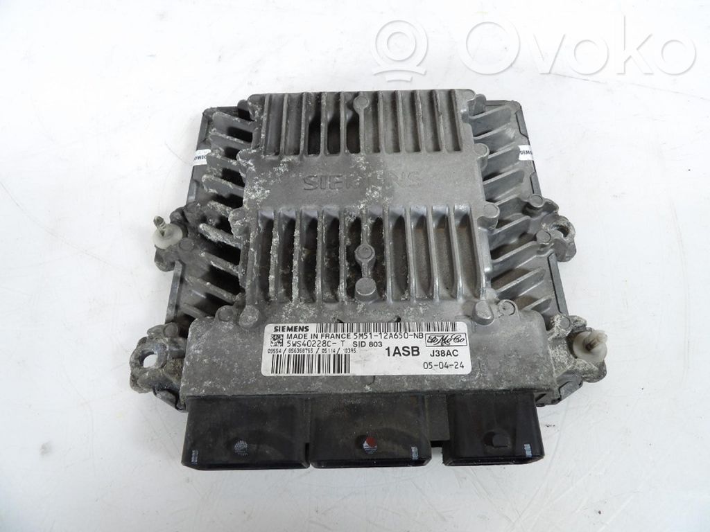 Engine control unit/module ECU   5M5112A650NB,5M5112A650NB