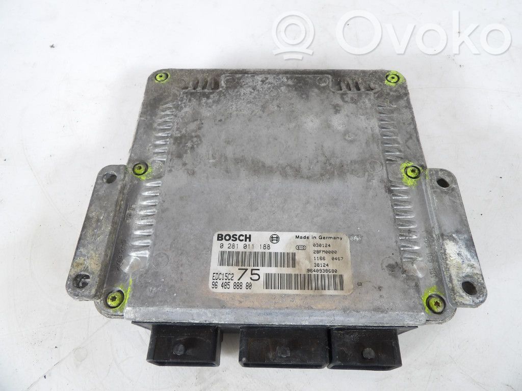 Engine control unit/module ECU   0281011188,0281011188