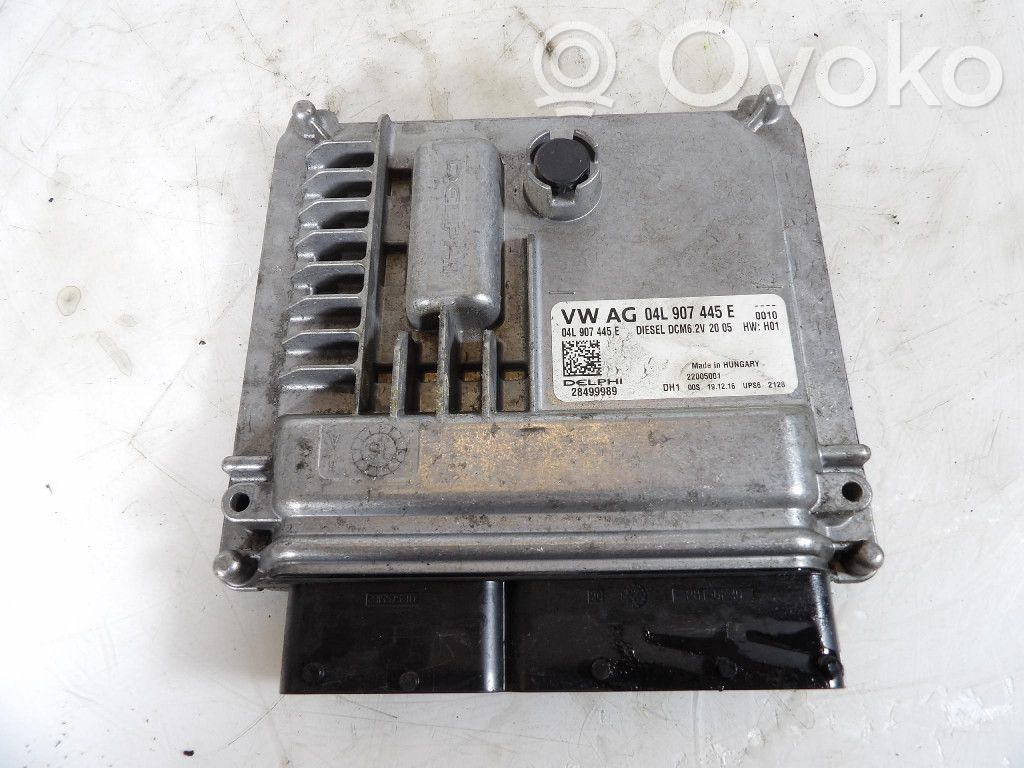 Engine control unit/module ECU   04L907445E,04L907445E