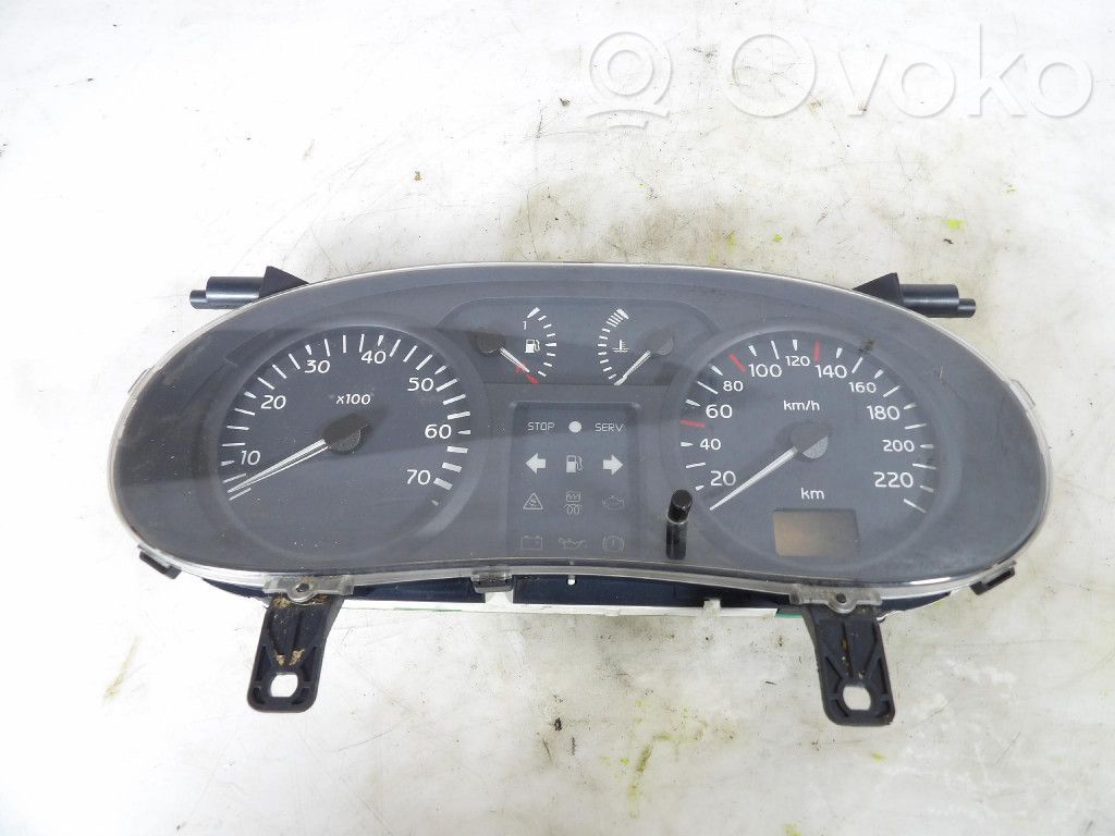Renault Clio II Velocímetro (tablero de instrumentos) 