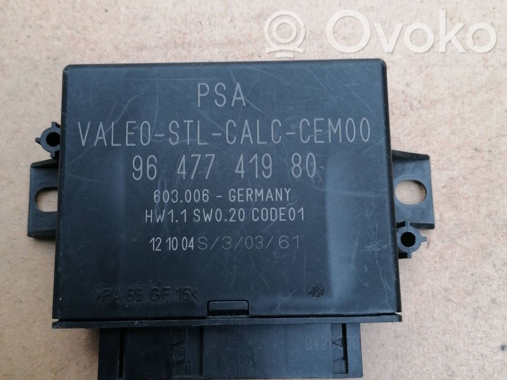 Citroen C4 I Parking PDC control unit/module 