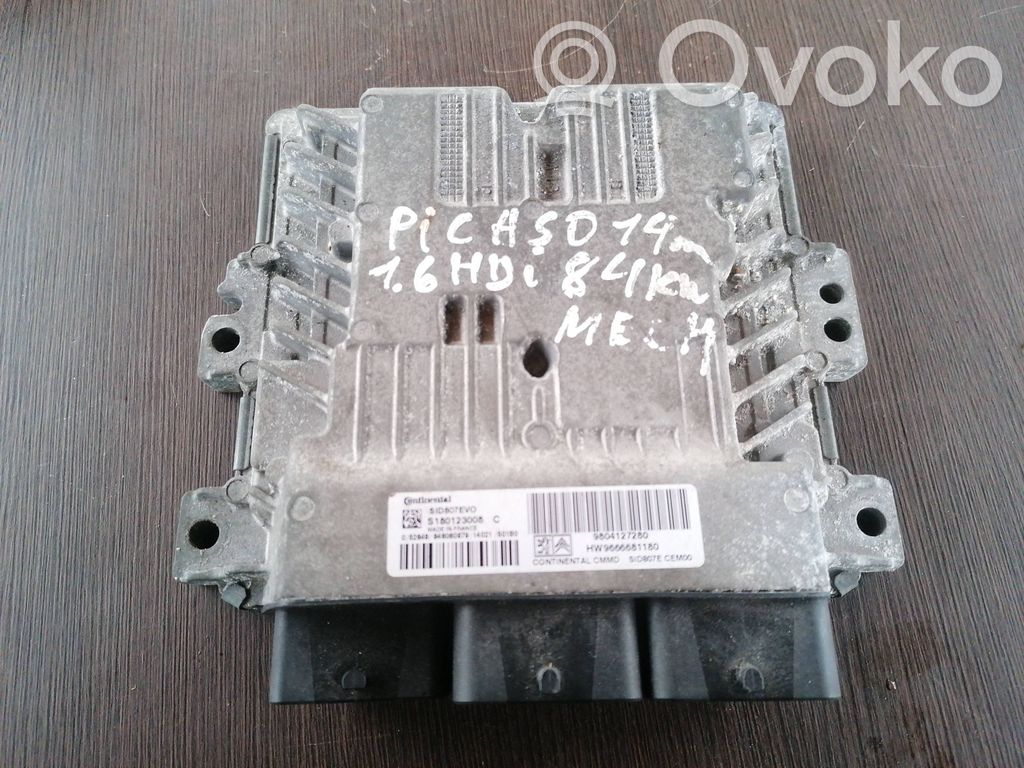 Citroen C4 II Picasso Engine control unit/module 