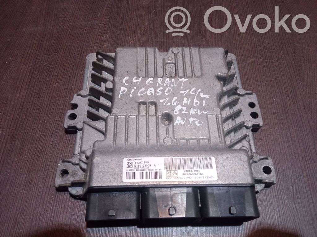 Citroen C4 Grand Picasso Engine control unit/module 