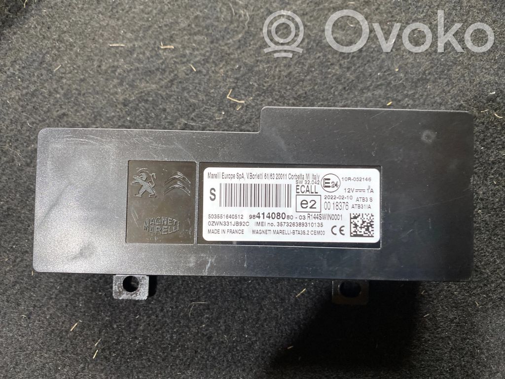 Peugeot 2008 II Other control units/modules 