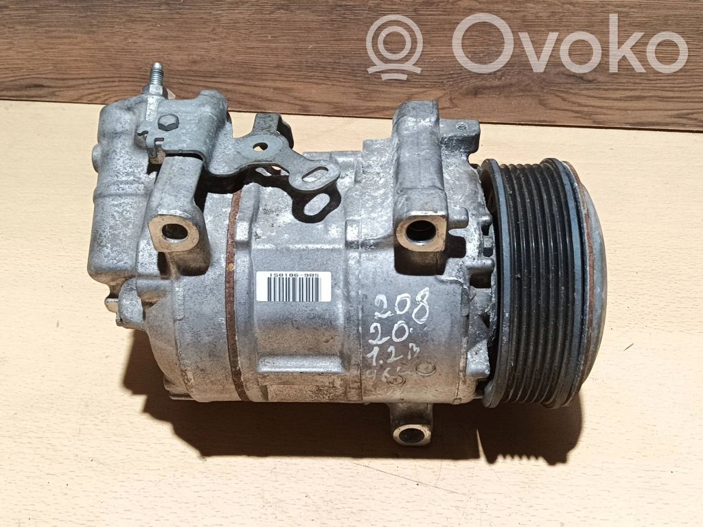Peugeot 208 II Kompresor / Sprężarka klimatyzacji A/C 