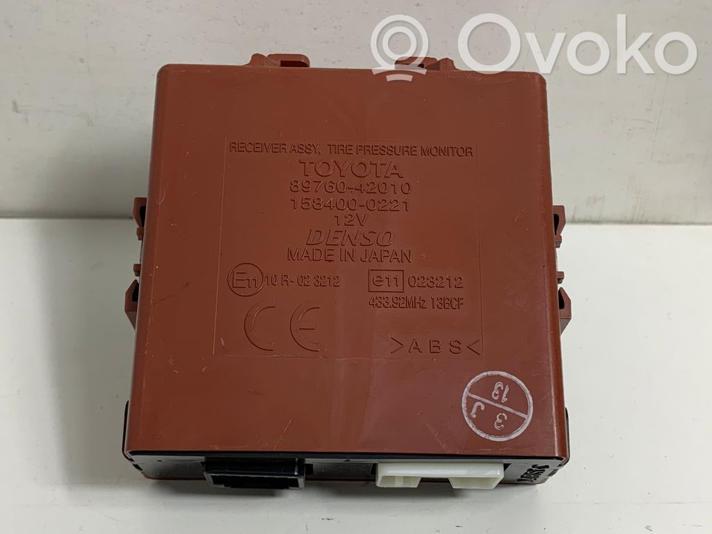 Toyota RAV 4 (XA30) Riepu spiediena kontroles bloks 